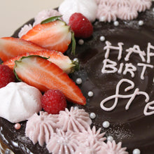 Load image into Gallery viewer, Semi Naked Drip Cake