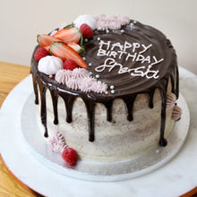 Load image into Gallery viewer, Semi Naked Drip Cake