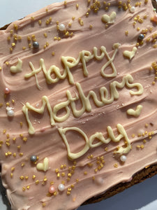 Mother’s Day Brownie Slab